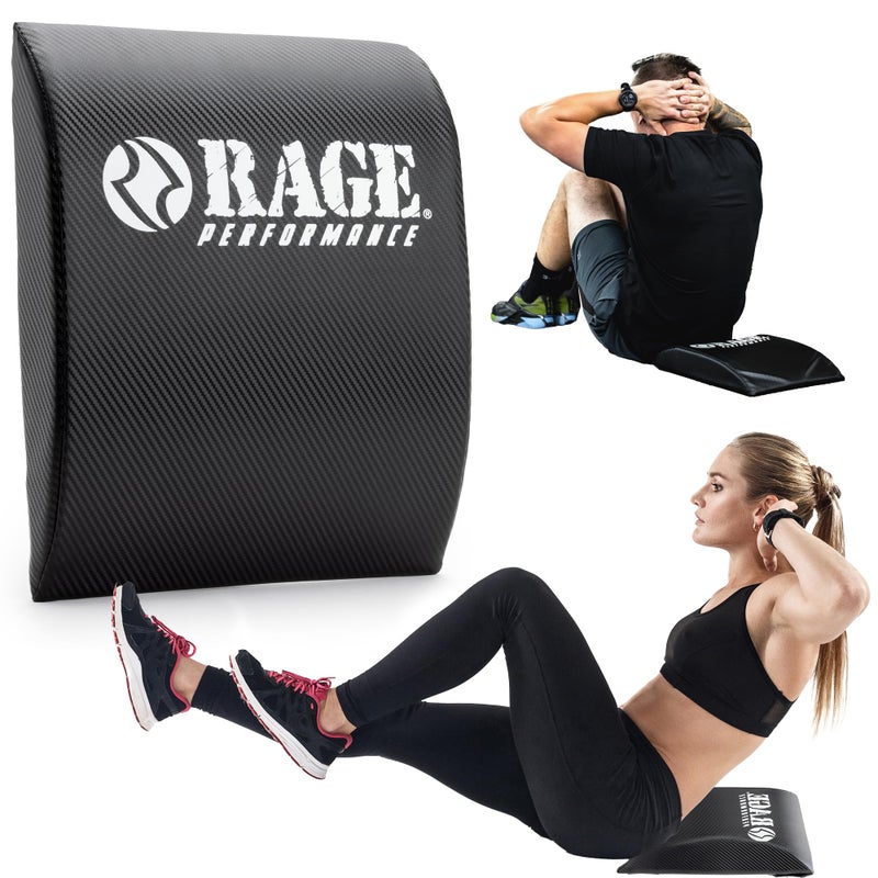 Rage Fitness حصيرة البطن من ريج فيتنس، حصيرة البطن، مدرب القوة، تمارين كروس فيت الأساسية، تمارين الجلوس، تمارين الكرانش - تمارين متضمنة - Image 1