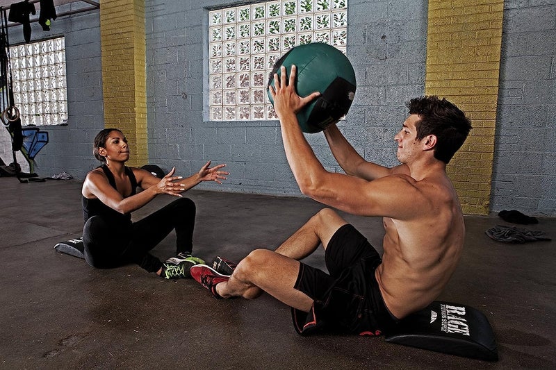 Rage Fitness حصيرة البطن من ريج فيتنس، حصيرة البطن، مدرب القوة، تمارين كروس فيت الأساسية، تمارين الجلوس، تمارين الكرانش - تمارين متضمنة - Image 2