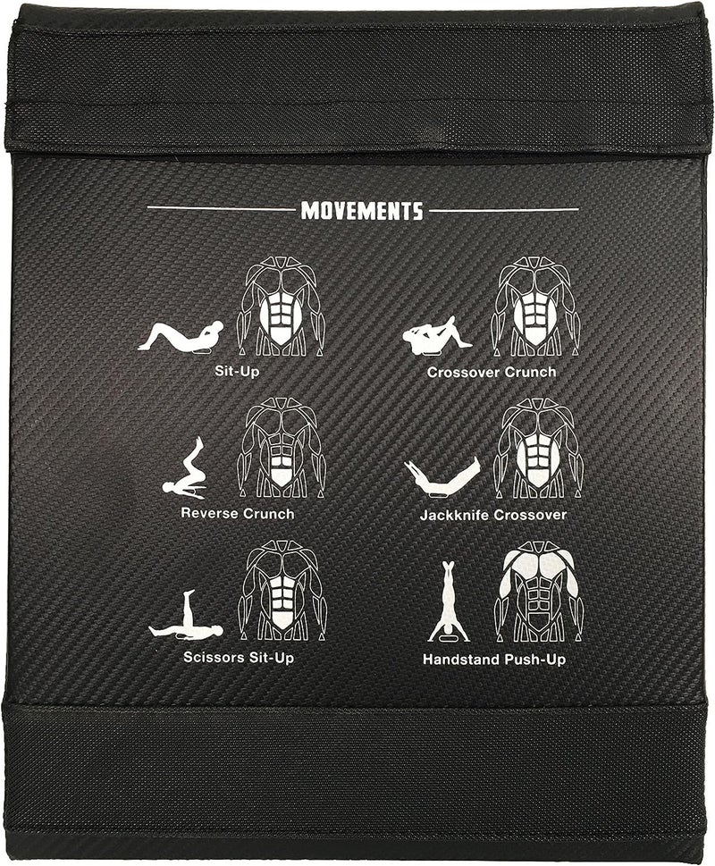 Rage Fitness حصيرة البطن من ريج فيتنس، حصيرة البطن، مدرب القوة، تمارين كروس فيت الأساسية، تمارين الجلوس، تمارين الكرانش - تمارين متضمنة - Image 5