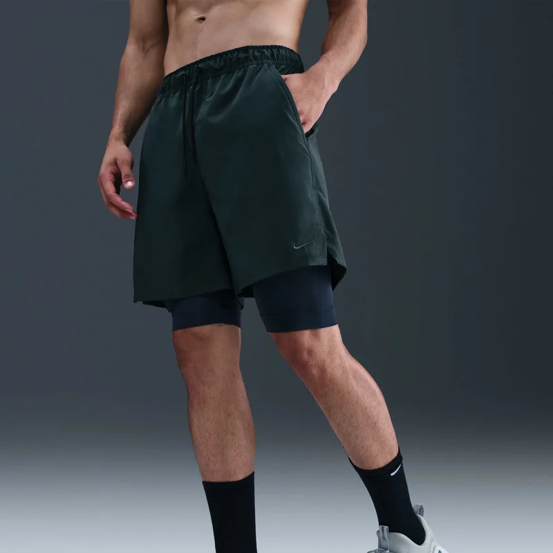نايكي Men's Unlimited Dri-FIT 2-in-1 Shorts