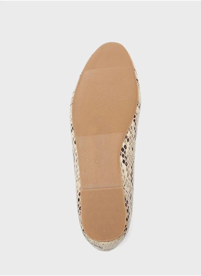 Celeste Pointed Toe Ballerinas