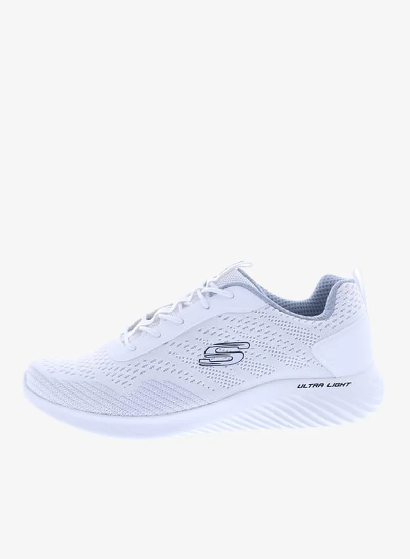 SKECHERS Men'S Textured Lace-Up Walking Shoes - Bounder