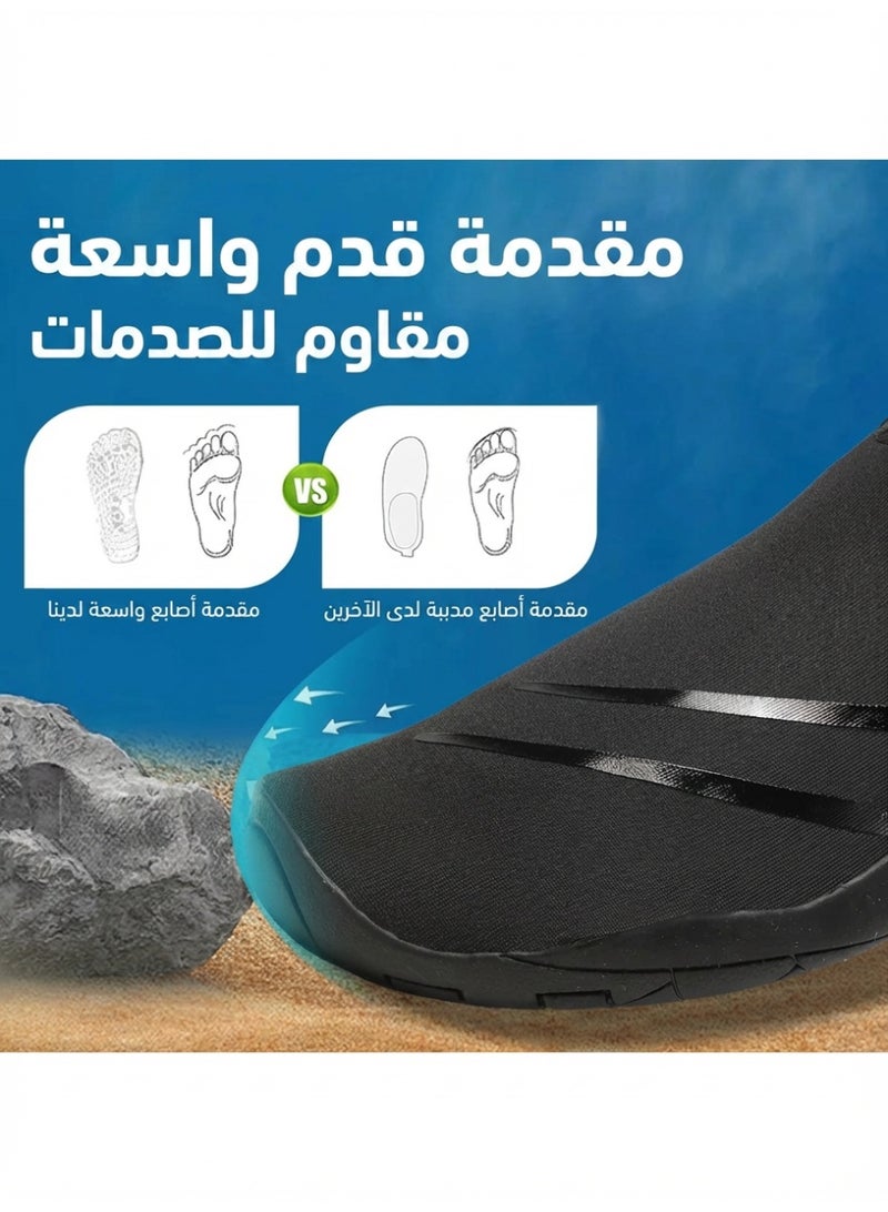 شيبشيب أحذية سباحة مائية للرجال والنساء، تجف بسرعة، أحذية شاطئ رياضية مائية للسباحة وركوب الأمواج والمسبح والمشي والغوص - Image 5