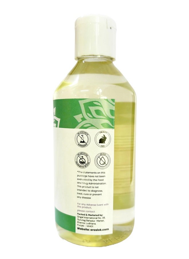 Raslok - Coconut Pulling Oil Natural Pulling Oil With Coconut & Peppermint For Oralcare Mouthwash Healthy Teeth & Gums (8 Fl.Oz. 237Ml) - Image 1