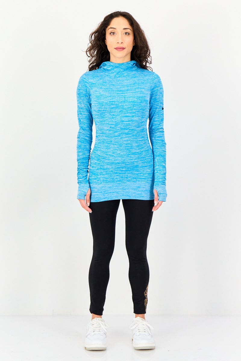 Nike Women Sportswear Fit Long Sleeve Training Hoodie, Multicolor - Image 4