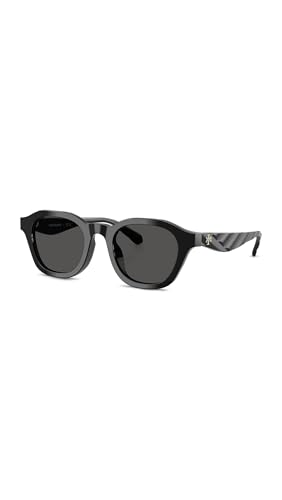 Tory Burch Women's Kira Phantos Sunglasses, Black/Blue, One Size - Image 5