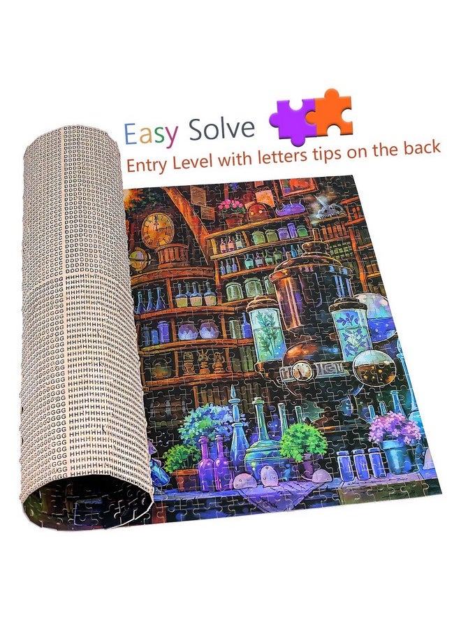 Ingooood Ingooood- Jigsaw Puzzle 1000 Pieces for Adult- Fantasy Series- Exhibition Bookstore_IG-1217 Entertainment Wooden Puzzles Toys…  - Image 5