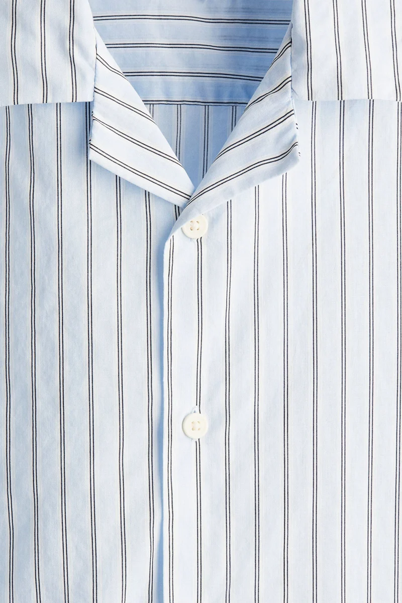 H&M  Regular Fit Cotton resort shirt for Men | Best Price UAE