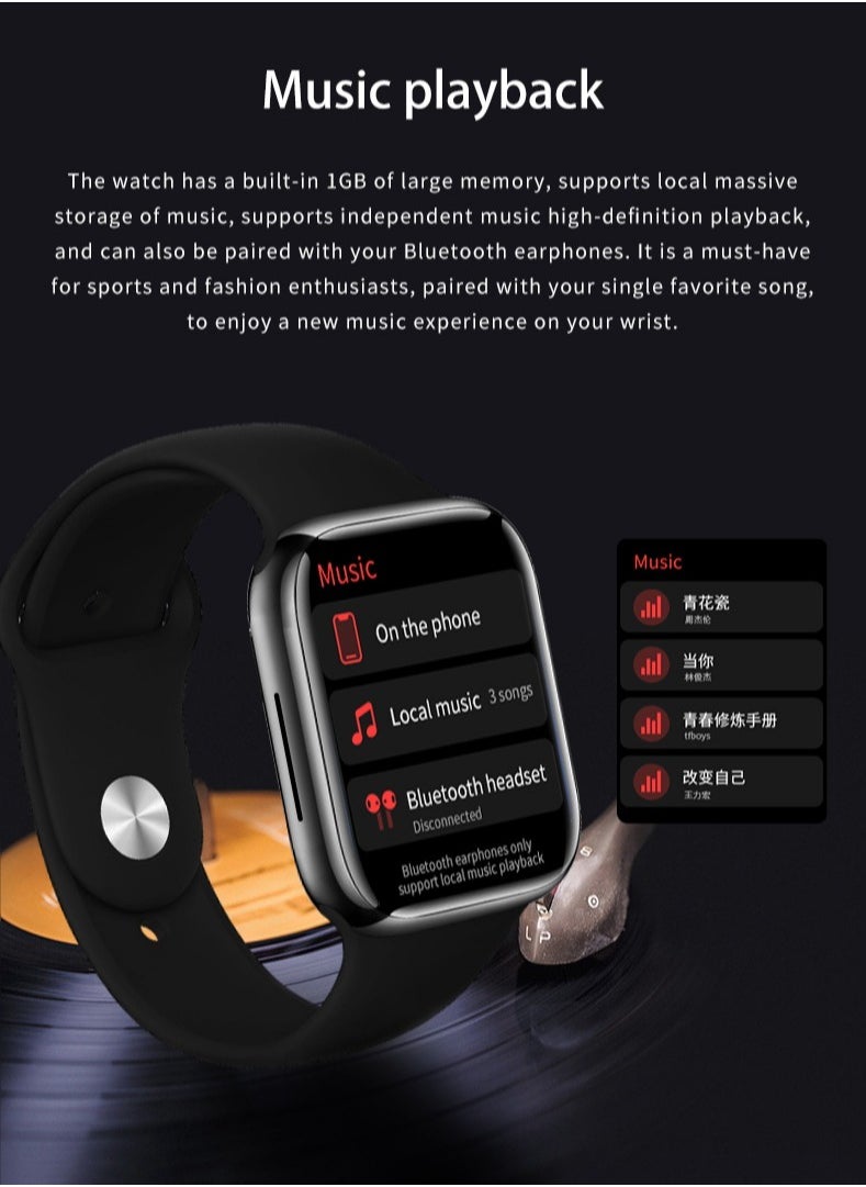 AROAQ - New Arrival 2.2inch Screen NFC M9 Pro Max Smart Watch Iwo Series9 M9 pro max smartwatch - Image 1