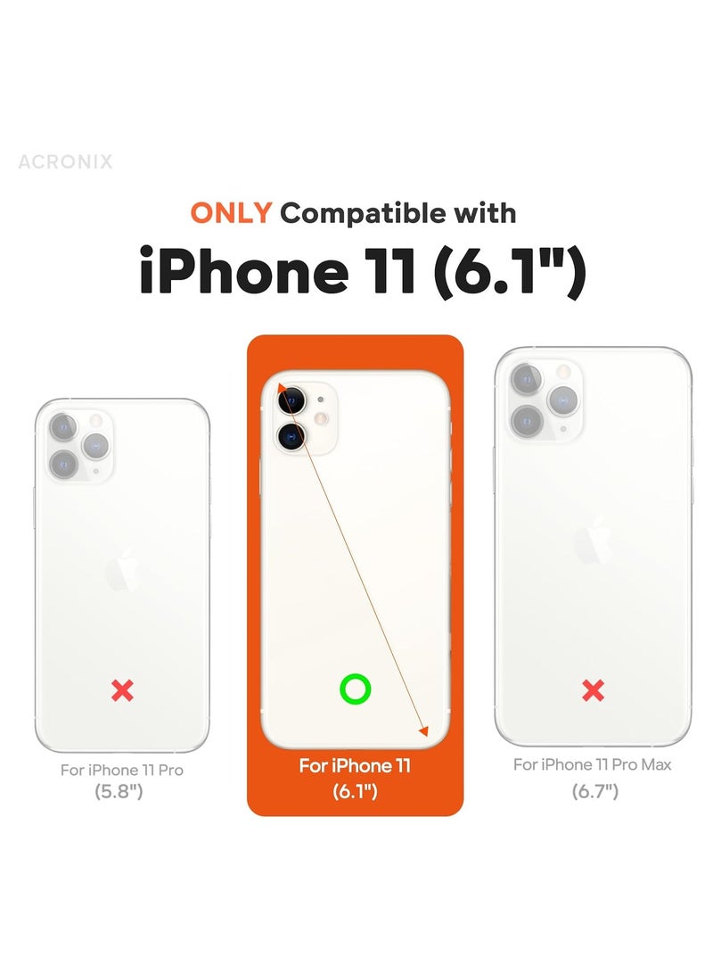 Compatible with iPhone 11 Case 6.1", Silky-Soft Touch Liquid Silicone Case Protective Rubber Cover with Microfiber Lining-Mint Green - Image 4