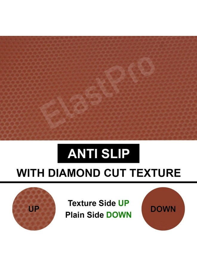 ElastPro ElastPro Ethylene Vinyl Acetate(50 Cm X 5 M)Brown Anti-Slip EVA Mat For Fridge,Kitchen Drawer,Solid Shelf Liner(Rounddots Texture Brown)  - Image 5
