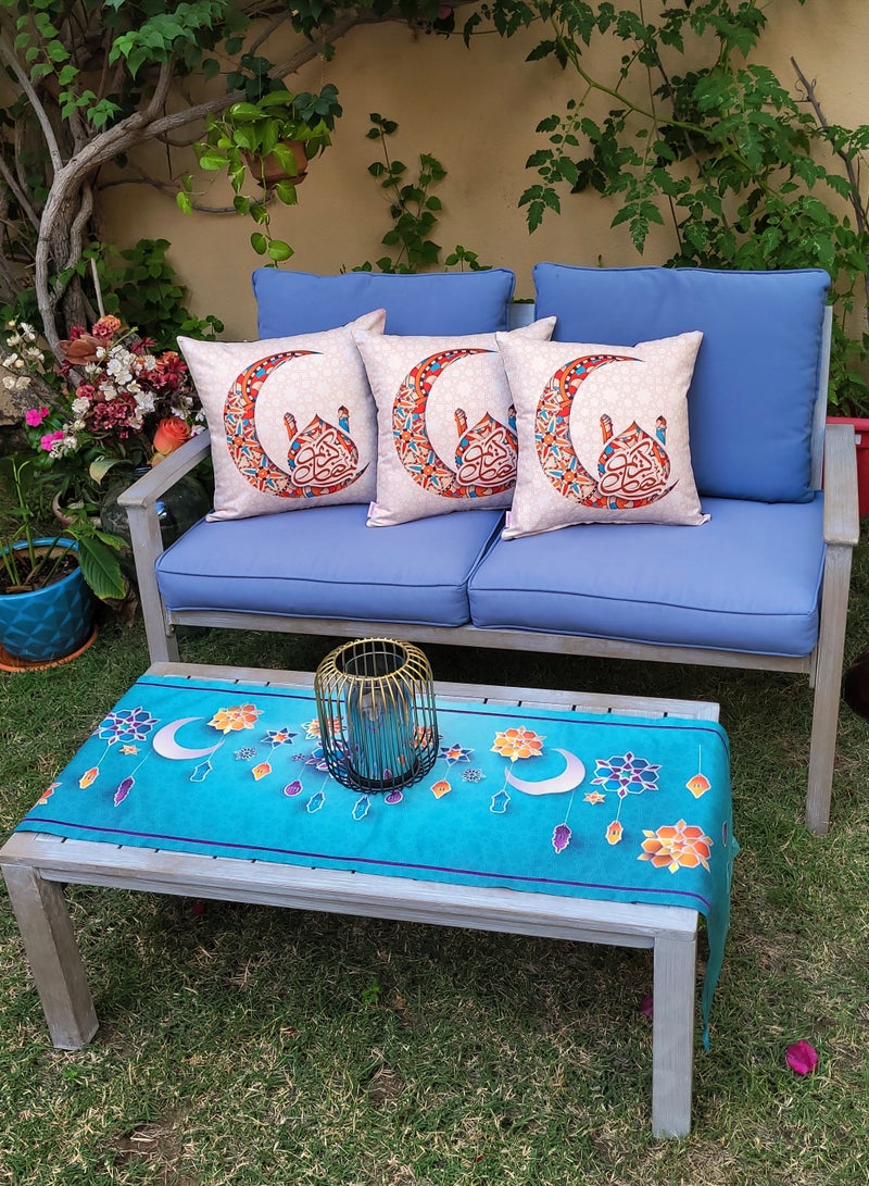 Alwan Set of 3 Ramadan Kareem Cushion Covers - Image 4