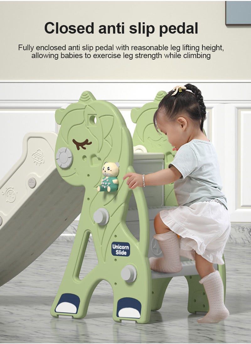 Glanfen - Extended Version Unicorn Slide Children's Multifunctional Slide Amusement Park Toy - Image 1