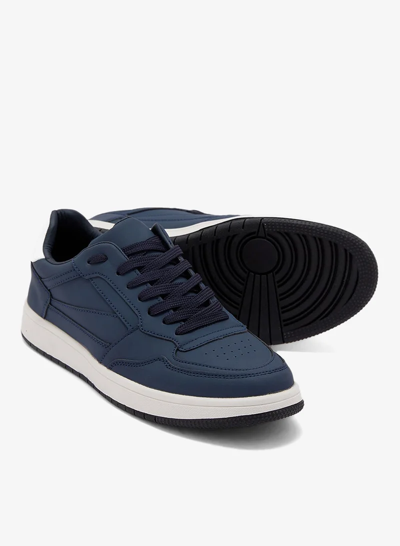 Seventy Five  Perforation Detail Casual Sneakers for Men | Best Price UAE