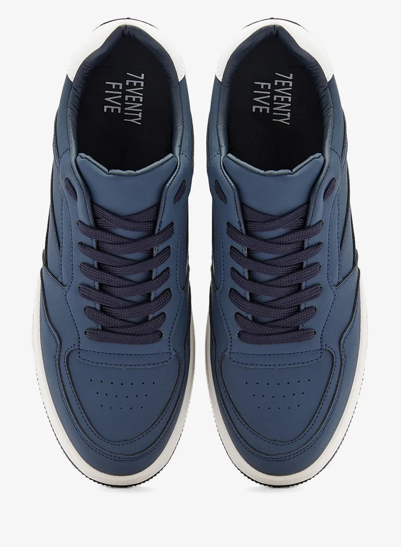 Seventy Five  Perforation Detail Casual Sneakers for Men | Best Price UAE