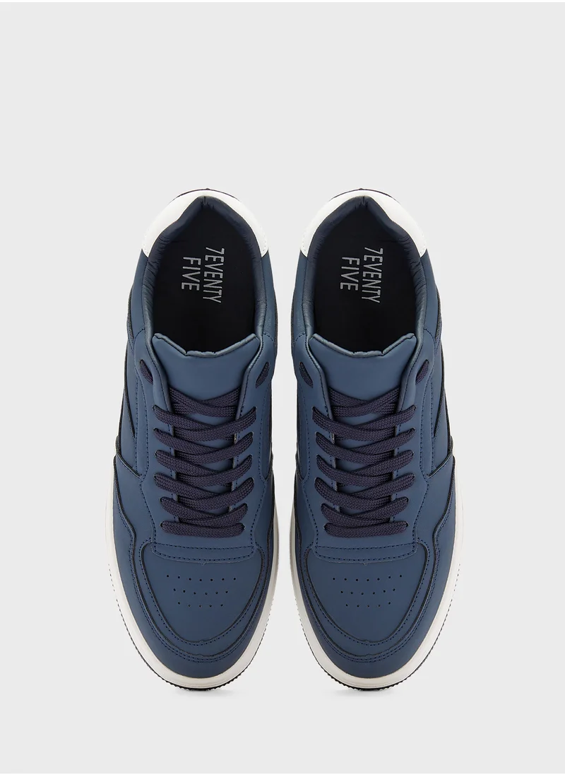 Seventy Five Perforation Detail Casual Sneakers