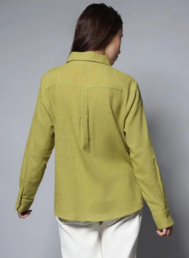 هاي ستار قميص نسائي أخضر