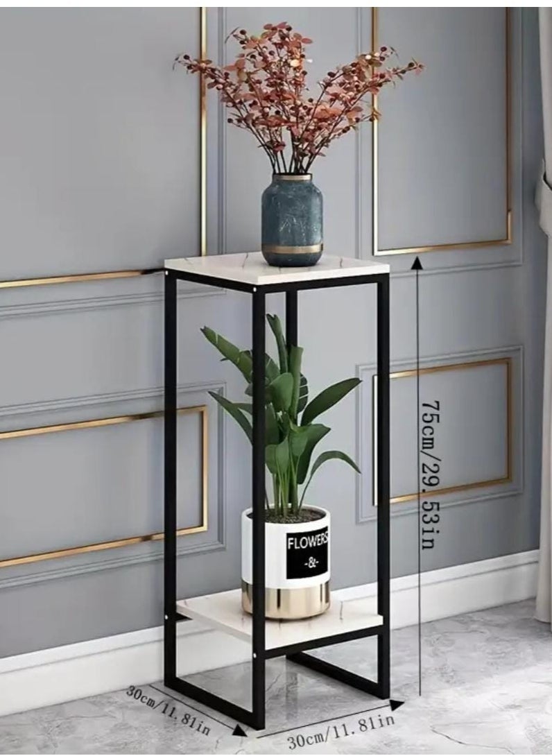 Other Manufacturer Ornamental plant holder made of iron, black color, size 30*30cm  - Image 2