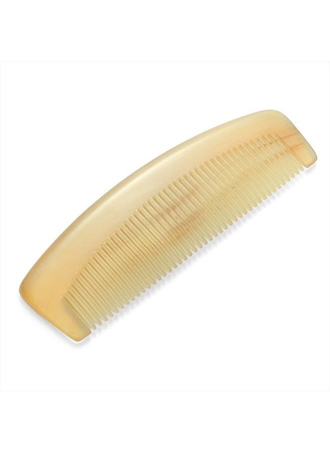 Liasun - Premium Quality 100% Handmade Anti Static Natural Sheep Horn Comb - Professional Detangling Massage Comb (Mellowandfull) - Image 1