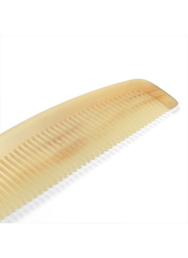 Liasun - Premium Quality 100% Handmade Anti Static Natural Sheep Horn Comb - Professional Detangling Massage Comb (Mellowandfull) - Image 1