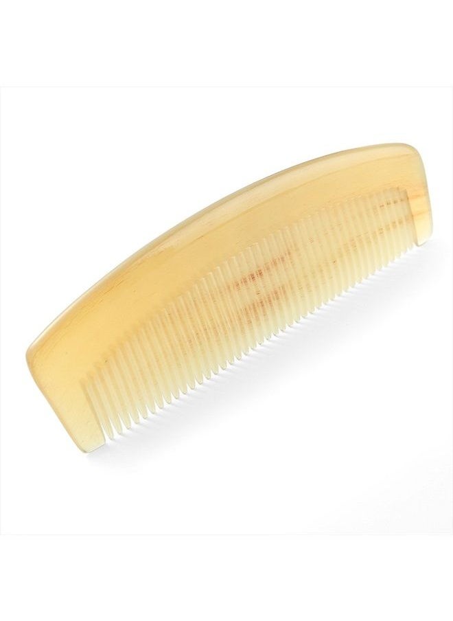 Liasun - Premium Quality 100% Handmade Anti Static Natural Sheep Horn Comb - Professional Detangling Massage Comb (Mellowandfull) - Image 1