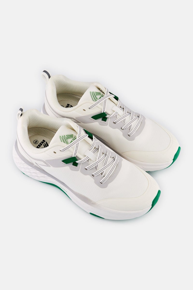 RBX Men Lace Up Outdoor Shoes, White - Image 3