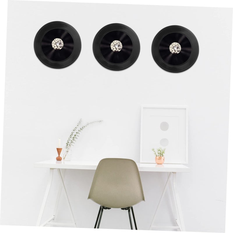 12 Pcs Vinyl Record Wall Display Vintage Retro Music Records Decor For Home Bar - Image 4