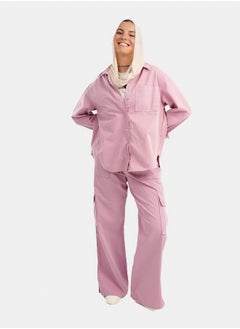 Clue Linen Shirt with Patch Pocket  - Image 2