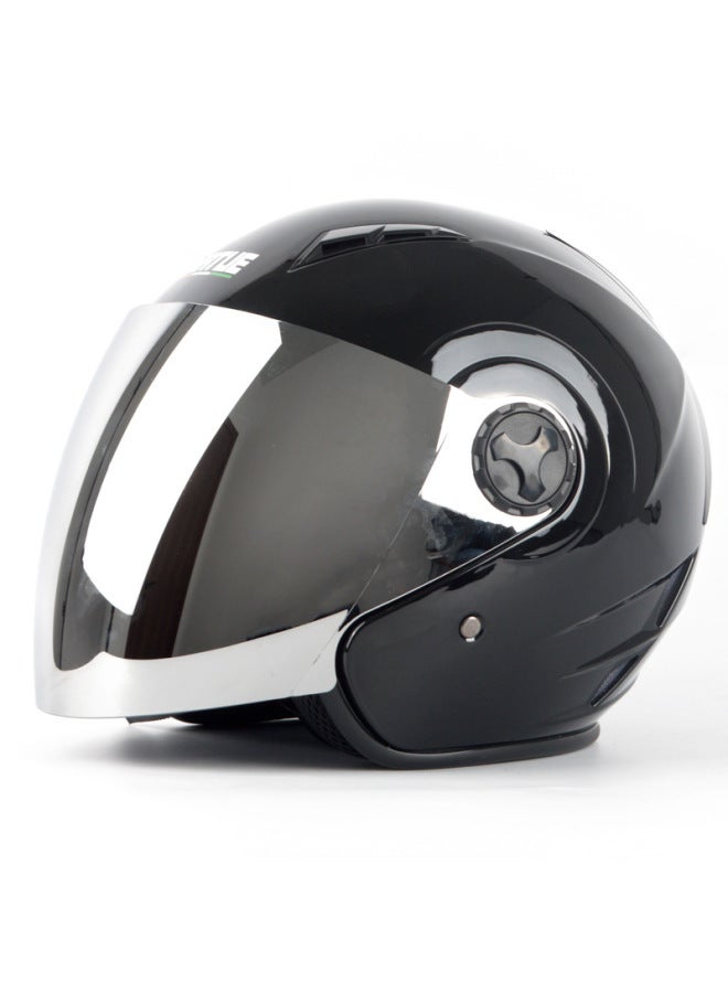 Specializes In Virtue Electric Vehicle Helmets For Men And Women, Summer Half-cover Half Helmets, Four-season Warm And Breathable Safety Helmets