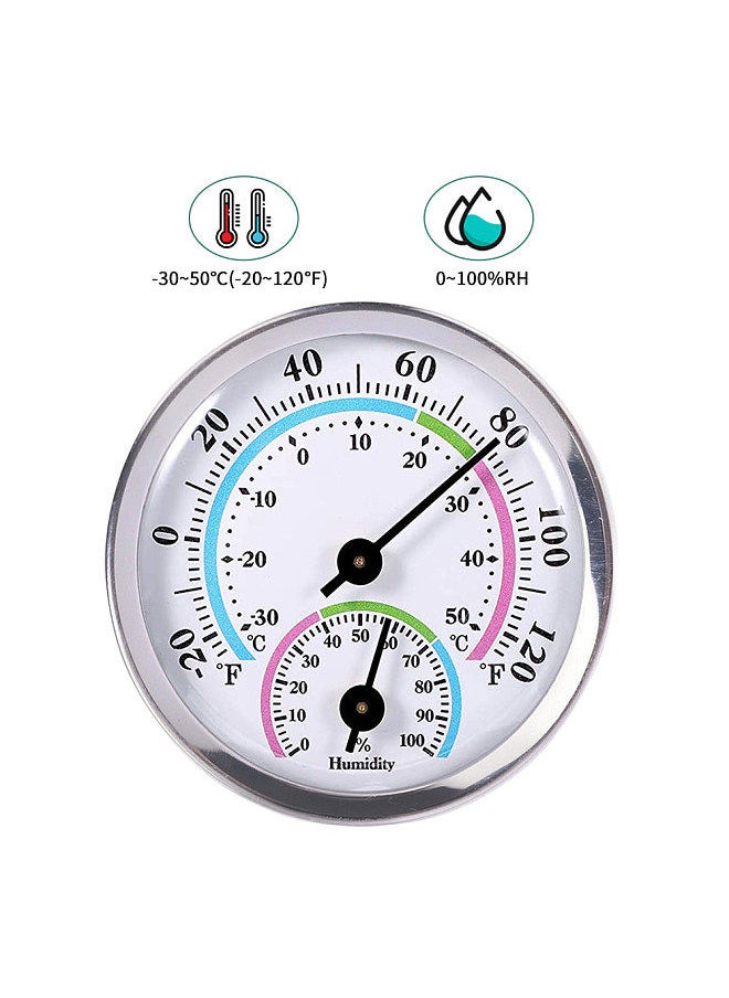 Generic - Portable Home Office Hygrometer Indoor Wireless Wall-mounted Humidity Meter and Temperature Meter 2-In-1 Temperature And Humidity Monitor - Image 1