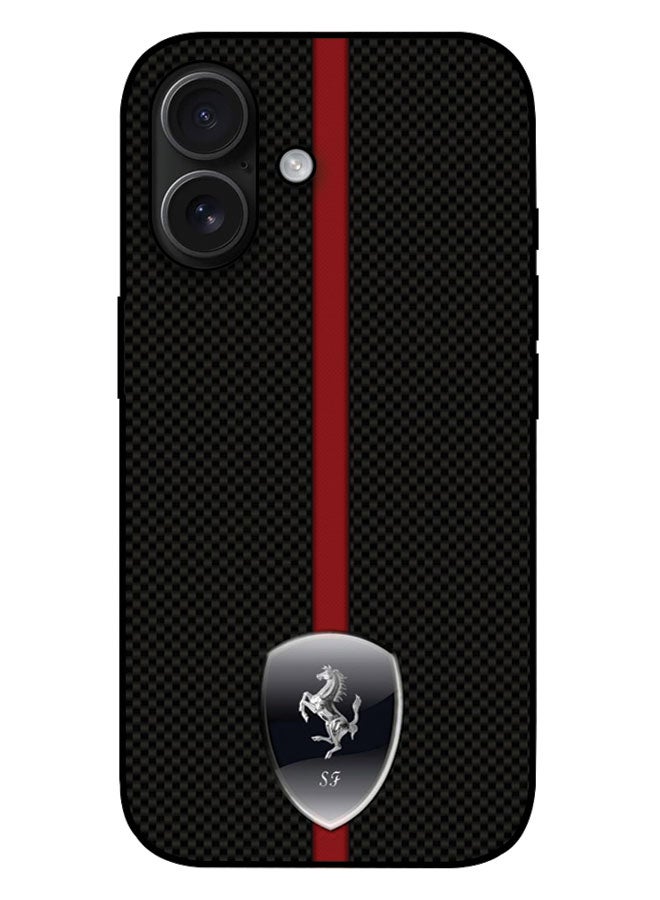 EYE CATCH Printed Protective Case Cover For Apple iPhone 17  -  Ferrari Logo