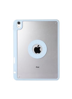 Protective Case For Ipad 10th Gen 2022 Magnetic Suction Shell Detachable Pro11 Rotatable Pen Slot Digital Computer Tablet Cover-Color:White Ice Blue [single Bottom Shell Without Cover]]-Applicable Model:iPadmini6 8.3 Inches
