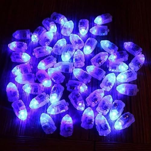Neo LOONS® 100pcs/lot 100 X Blue Led Flash Ball Lamp Balloon Light long standby time for Paper Lantern Balloon Light Party Wedding Decoration - Image 1
