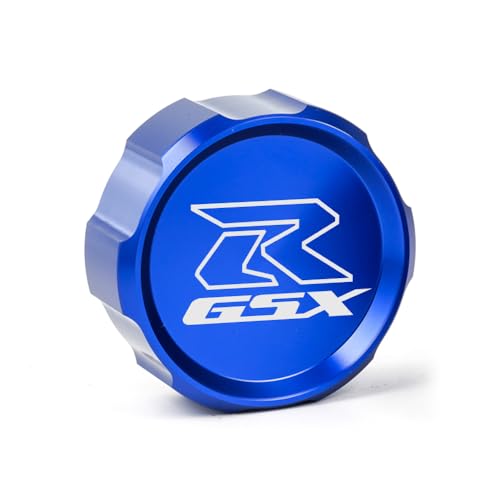 MOWOK لدراجة سوزوكي GSX-R GSXR 600 750 1000 GSX-R750 gsx-r600 gsxr1000 غطاء حماية خزان سائل الفرامل الأمامي من سبائك الألمنيوم CNC وغطاء خزان سائل الفرامل (أزرق) - Image 4