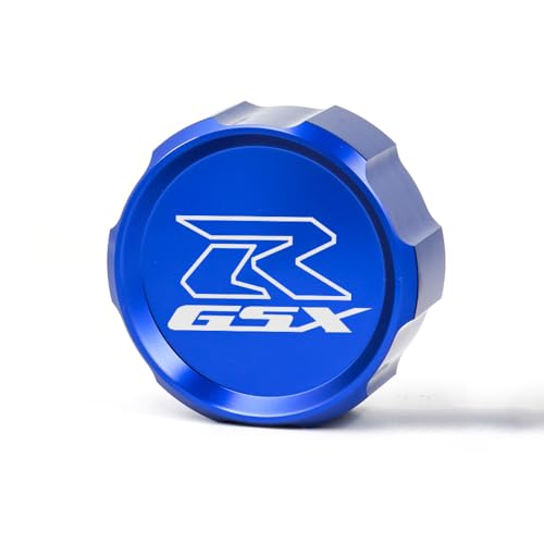 MOWOK لدراجة سوزوكي GSX-R GSXR 600 750 1000 GSX-R750 gsx-r600 gsxr1000 غطاء حماية خزان سائل الفرامل الأمامي من سبائك الألمنيوم CNC وغطاء خزان سائل الفرامل (أزرق) - Image 5