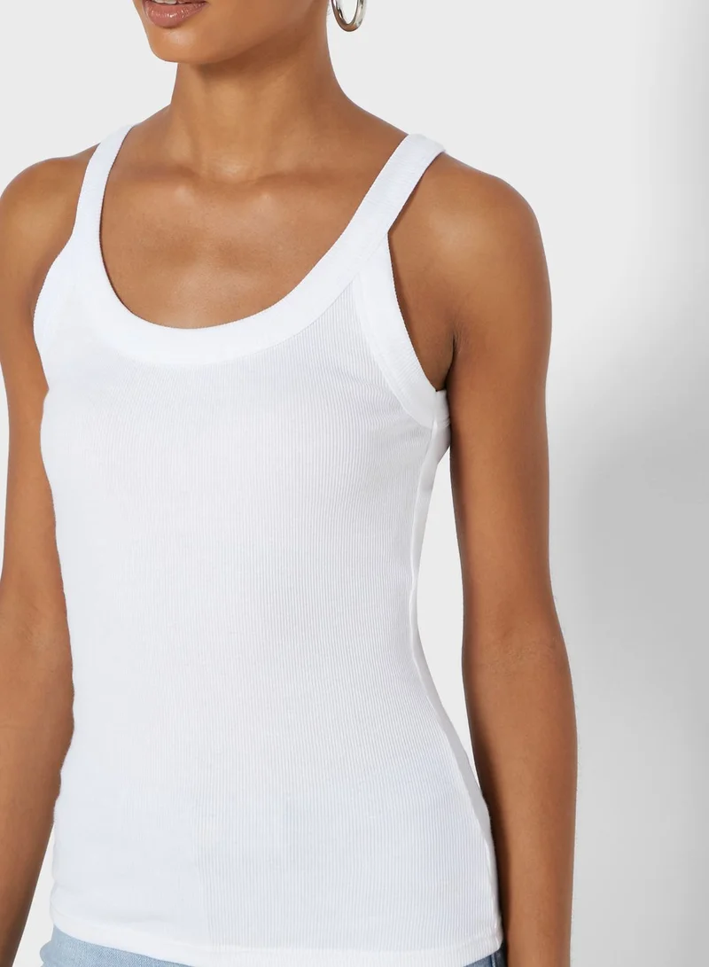 RIVER ISLAND Scoop Neck Tank Top