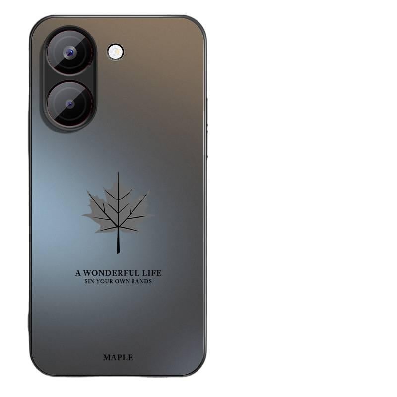غطاء واقي بAcrylic لـ Redmi Note 13 Pro مع حماية من السقوط ومقاومة لبصمات الأصابع مع مقاوم للصدمات مع تشطيب غير لامع باللون أبيض من الأكريليك باللون الأبيض باللون الأحمر - Image 4