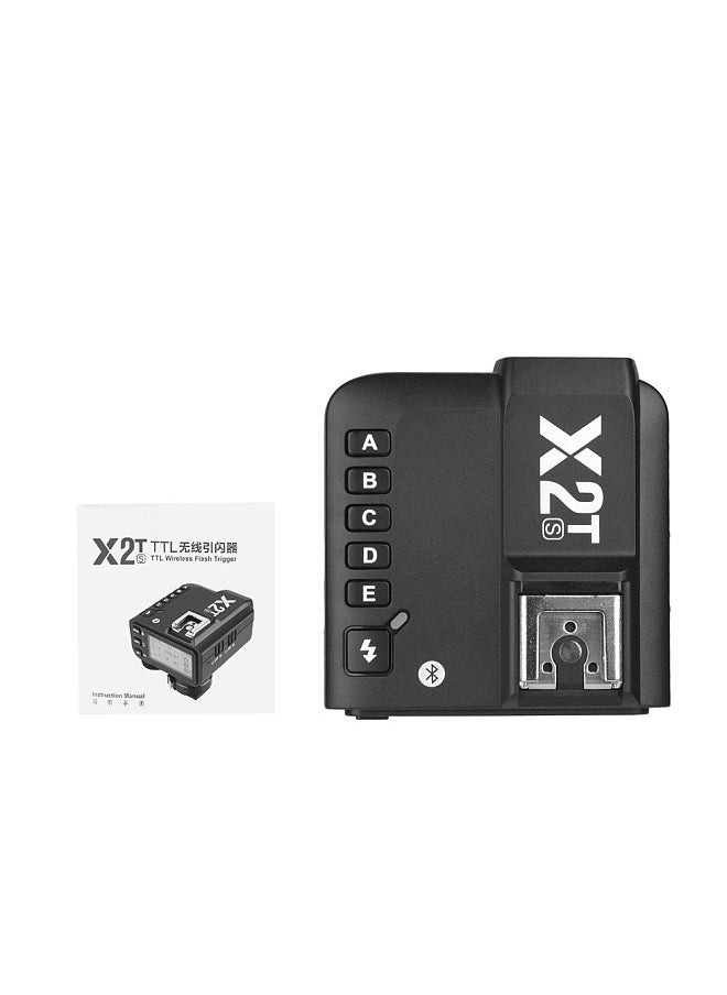 Godox - X2T-S TTL Wireless Flash Trigger 1/8000s HSS 2.4G Wireless Trigger Transmitter for Sony Camera for V1 TT350S AD200 AD200Pro for iPhone X/8/8 Plus for HUAWEI P20 Pro/Mate 10 for Samsung S8 Note8 - Image 1