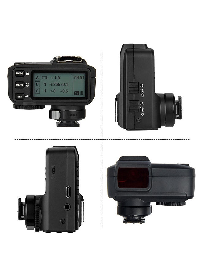 Godox - X2T-S TTL Wireless Flash Trigger 1/8000s HSS 2.4G Wireless Trigger Transmitter for Sony Camera for V1 TT350S AD200 AD200Pro for iPhone X/8/8 Plus for HUAWEI P20 Pro/Mate 10 for Samsung S8 Note8 - Image 1