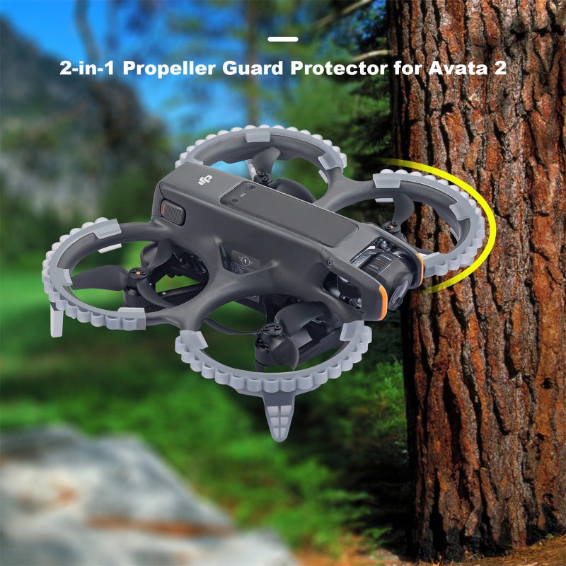Avata 2 Propeller Guard Protector with Increased Landing Gear - Image 2