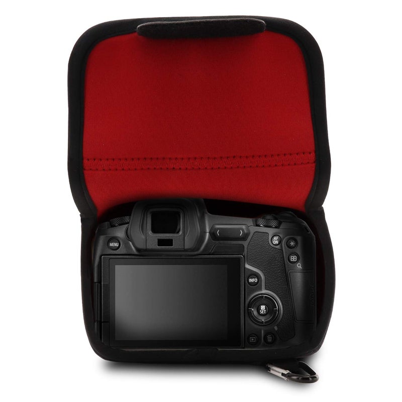 MegaGear MG1556 Ultra Light Neoprene Camera Case Compatible with Canon EOS Ra, RP, R (24-105mm) - Black, One Size - Image 4