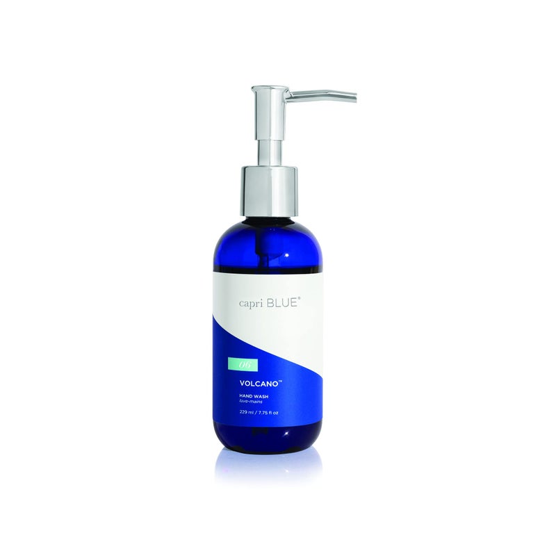 Capri Blue Hand Wash Soap Liquid Luxury Hand Soap Tropical Fruity Scented Moisturizing Wash Refillable Pump Bottle No Added Gluten Parabens or Sulfates Volcano 775 fl oz