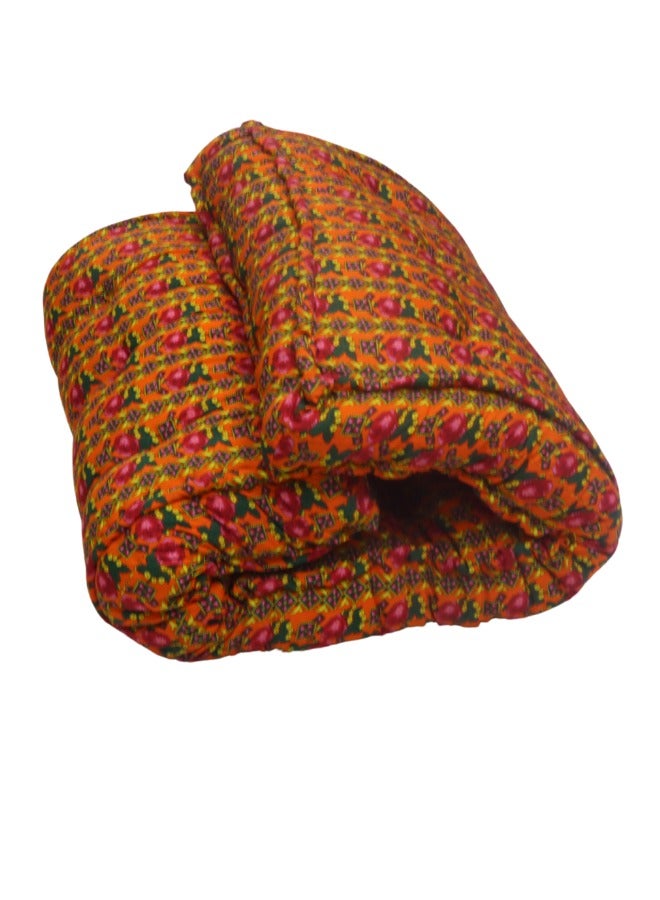 SMART HOME Luxury cotton mattress and cover with ideal dimensions (180 cm x 90 cm x 10 cm) for home, camps and rest houses. It is characterized by complete comfort and ideal support to make every moment of rest more relaxing thanks to its soft cotton fabric and ideal height - Image 4