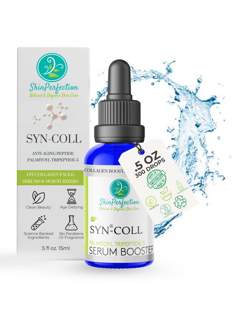 Skin Perfection - Skin Perfection Syn-coll Tripeptide-5 Boost Collagen Hydrate Epidermis Smoother Less Wrinkles Anti-aging Diy Skincare Active Making Lotion Serums Moisturizers Eye Creams - Image 1