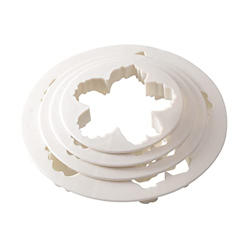 SPHTOEO Bigger Peony Petals Flower Cutter, Set of 4pcs Gum Paste Flowers Cake Decorating Cutter Fondant Mold Sugar Tools - Image 2