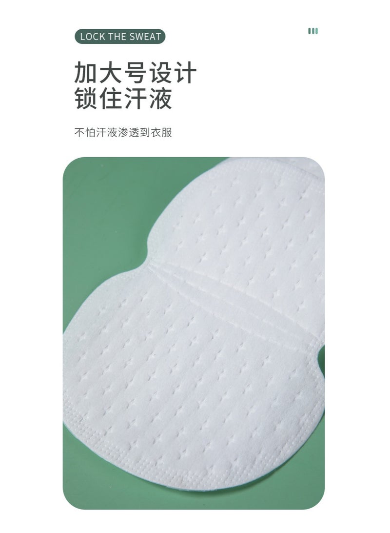 TJMR Pack Of 50 Sweat Absorbing Pad Set Underarm Sweat Pads Armpit Sweat Pads for Women & Men Ultra-Thin & Soft Comfortable & Breathable Highly Absorbent Armpit Sweat Pads - Image 3
