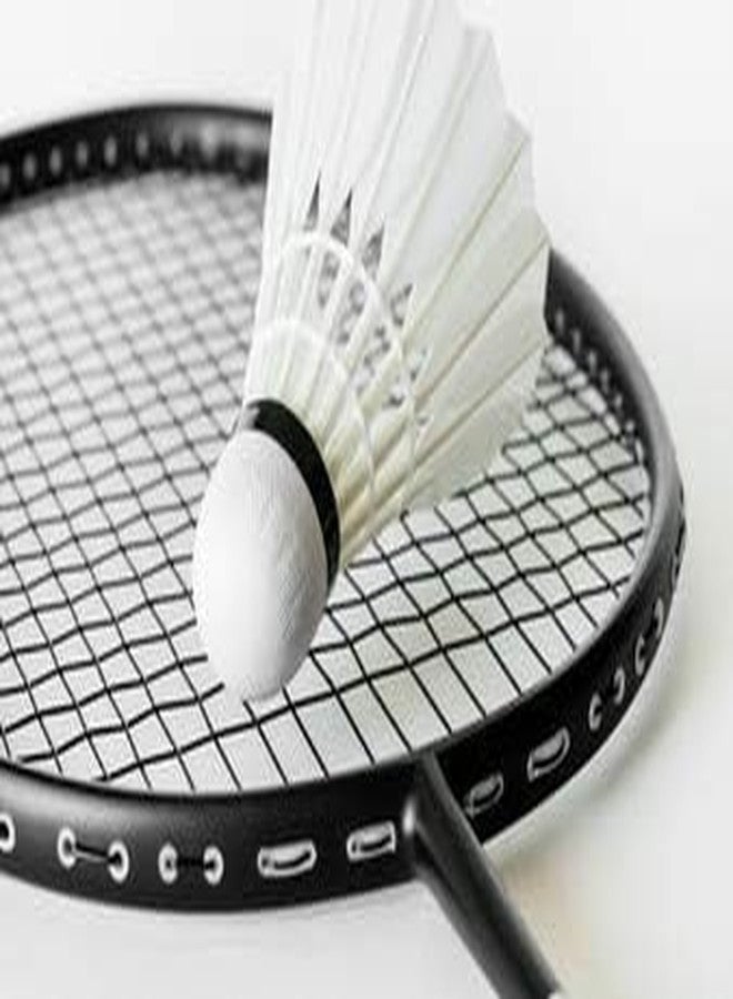 Drauss Elite Feather Shuttlecock High Performance Feather Design for Indoor & Outdoor Badminton | Consistent True Flight & Stability. Pack of 10 Shuttlecock - Image 4