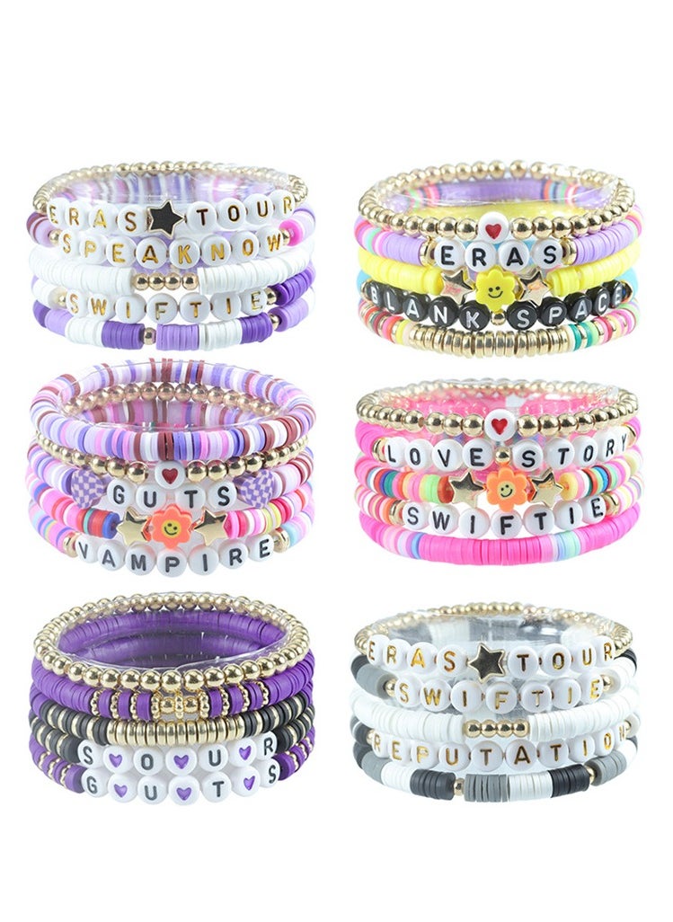 Taylor Swift Taylor Swift Eras Tour Swiftie Bead Bracelet set  - Image 2