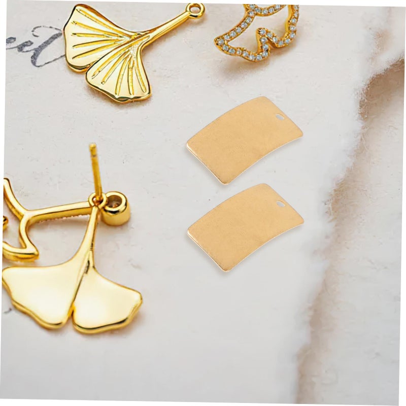 3 Brass Sheets For Jewelry Making Crafting Metal Plates Labels Accessories Supply - Image 5
