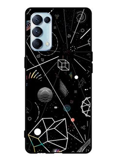 Covernex Protective Case Cover For Oppo Reno5 Pro 5G Geometric Shapes  - Image 1